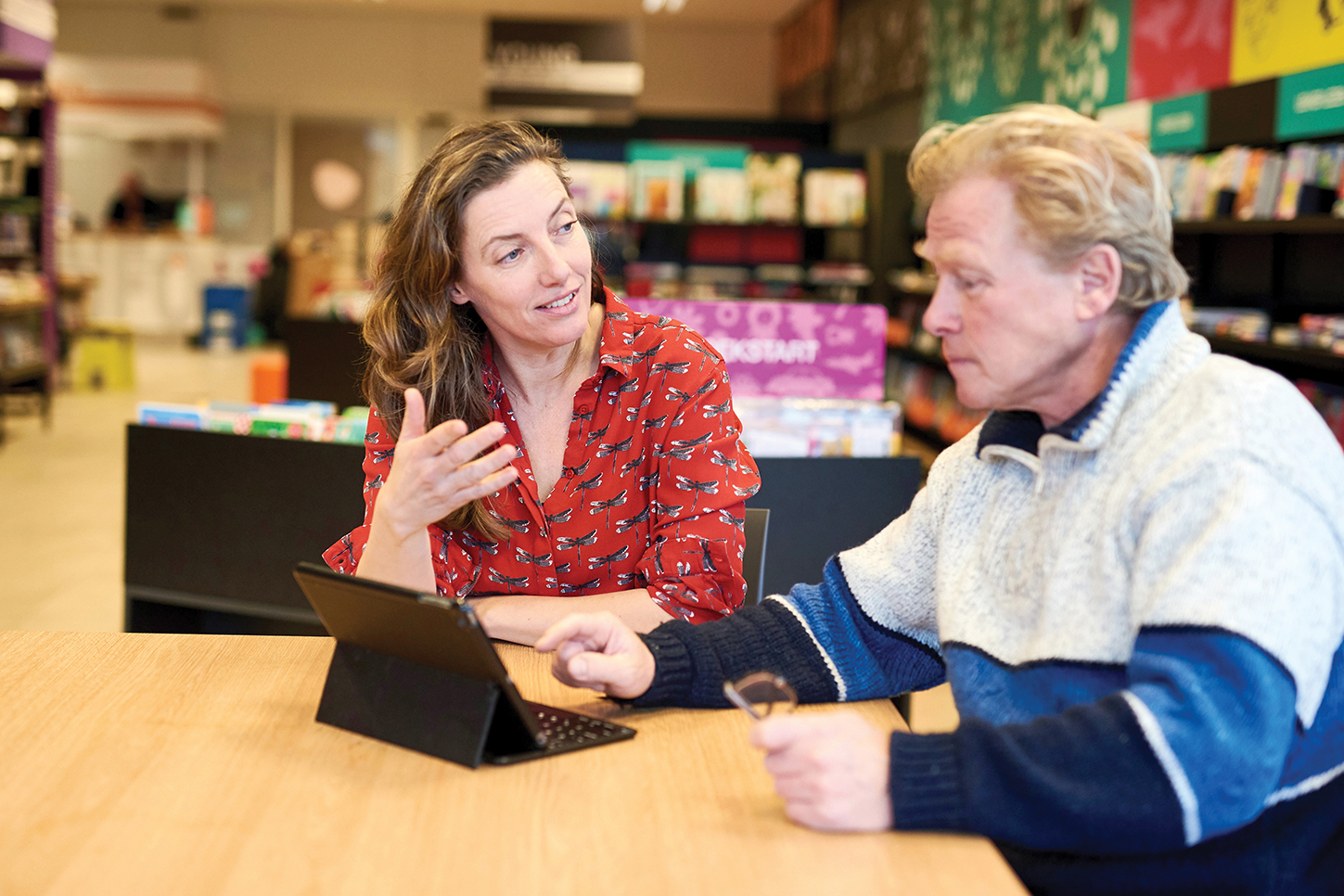 Werken op de computer