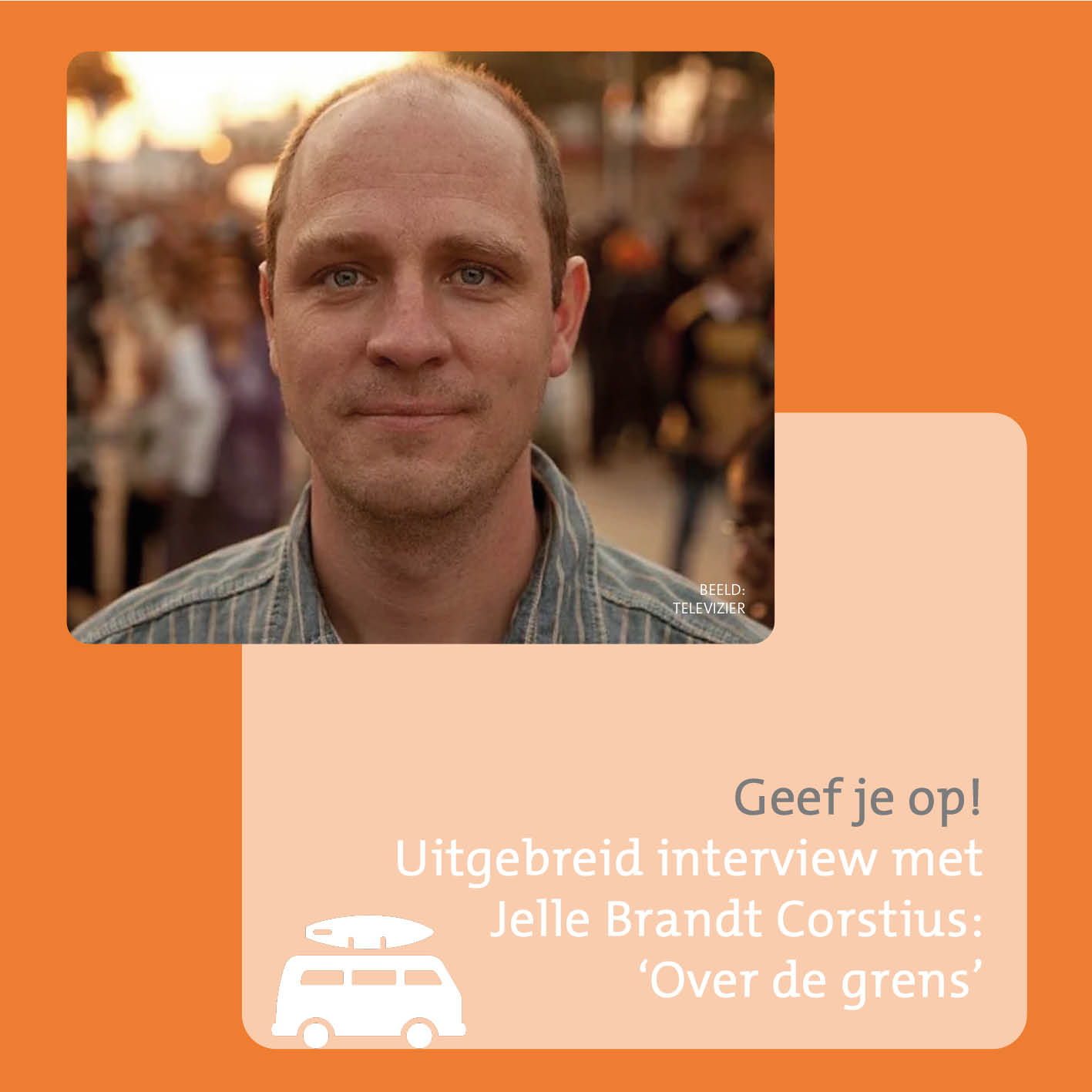 Terugkijken: uitgebreid interview 'Over de grens' met Jelle Brandt Corstius!
