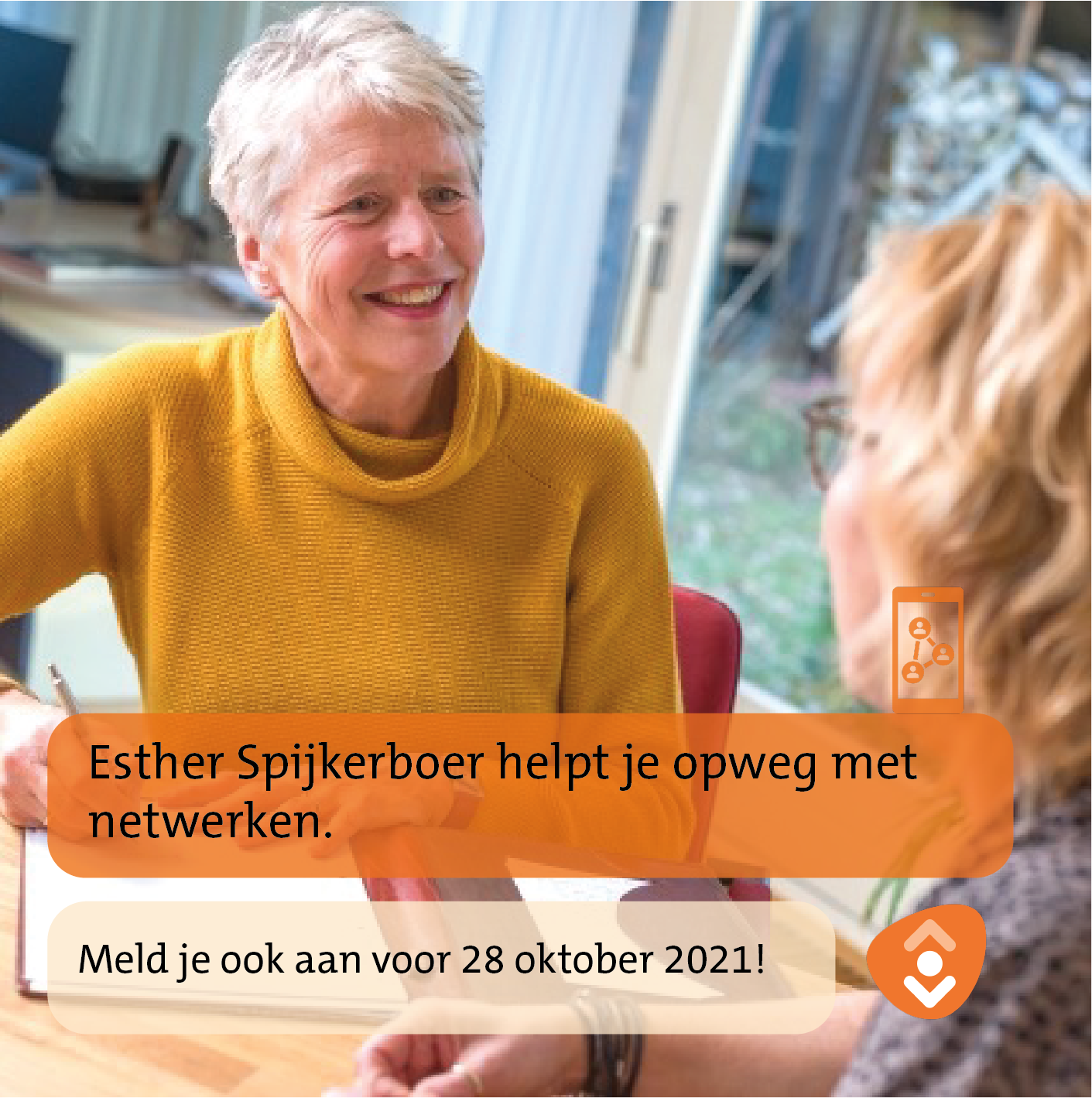 Terugblik Walk&Talk met Esther Spijkerboer: 'Netwerken werkt!'